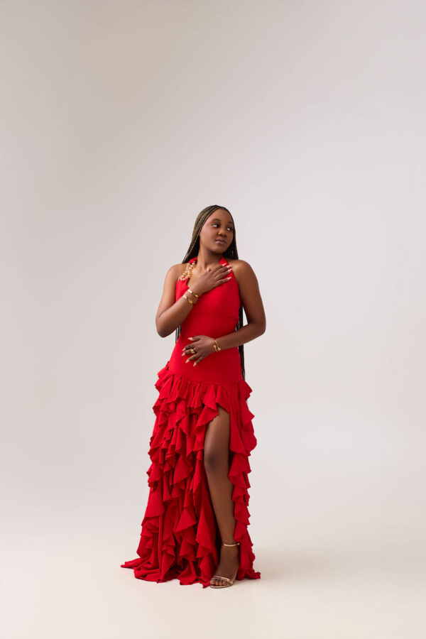 Janelle ruffle dress - Image 2